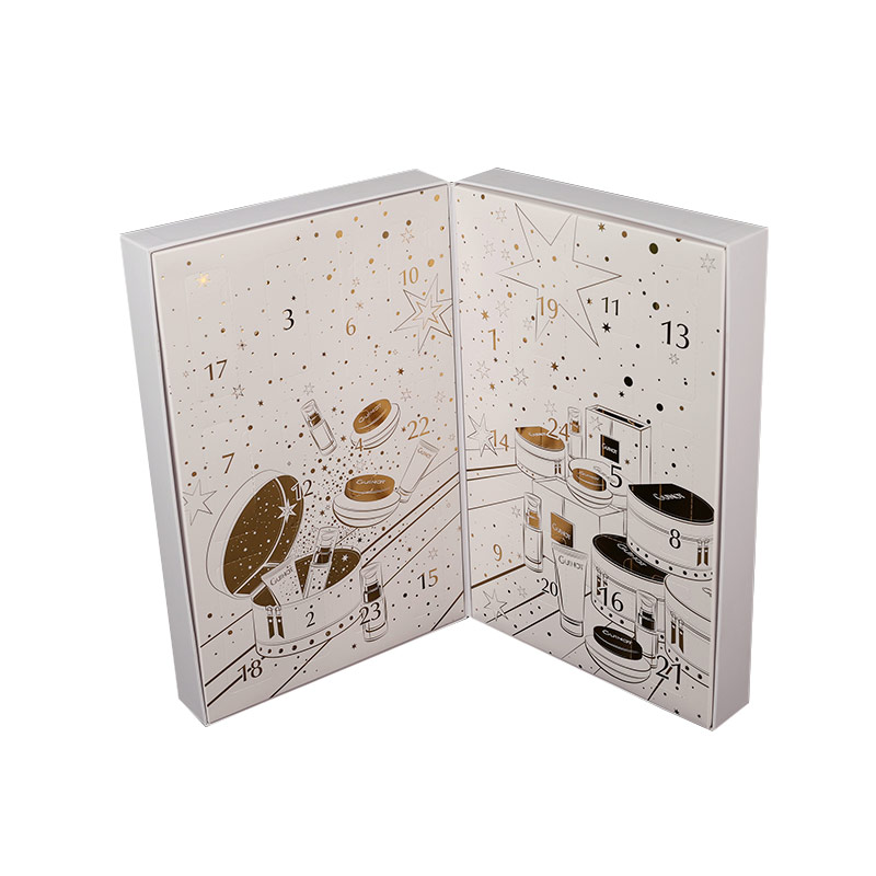 Holiday Make Up Packaging, Christmas Boutique Calendar Box