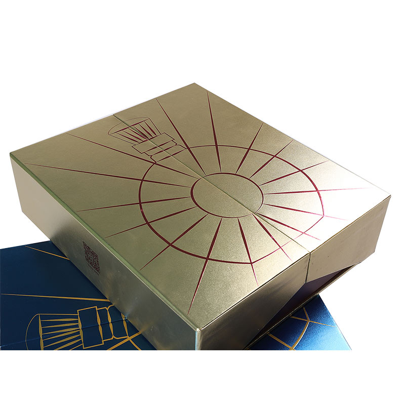 Printed Wine Packaging Folding Box Customized