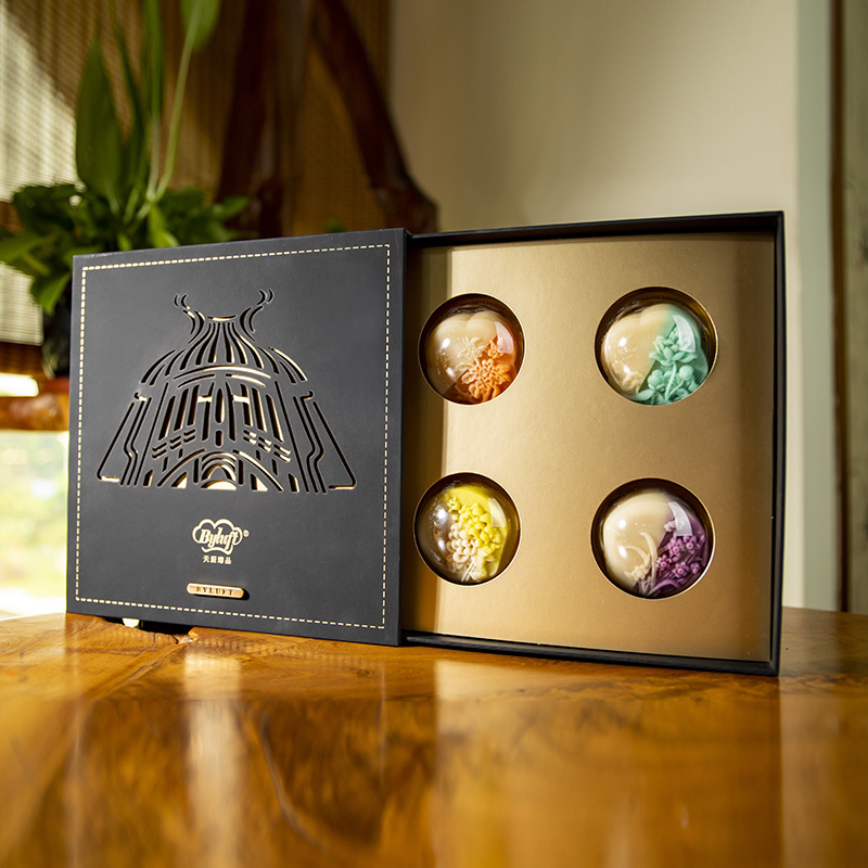 Custom Food Packaging Box With Logo Mooncake Packaging Design