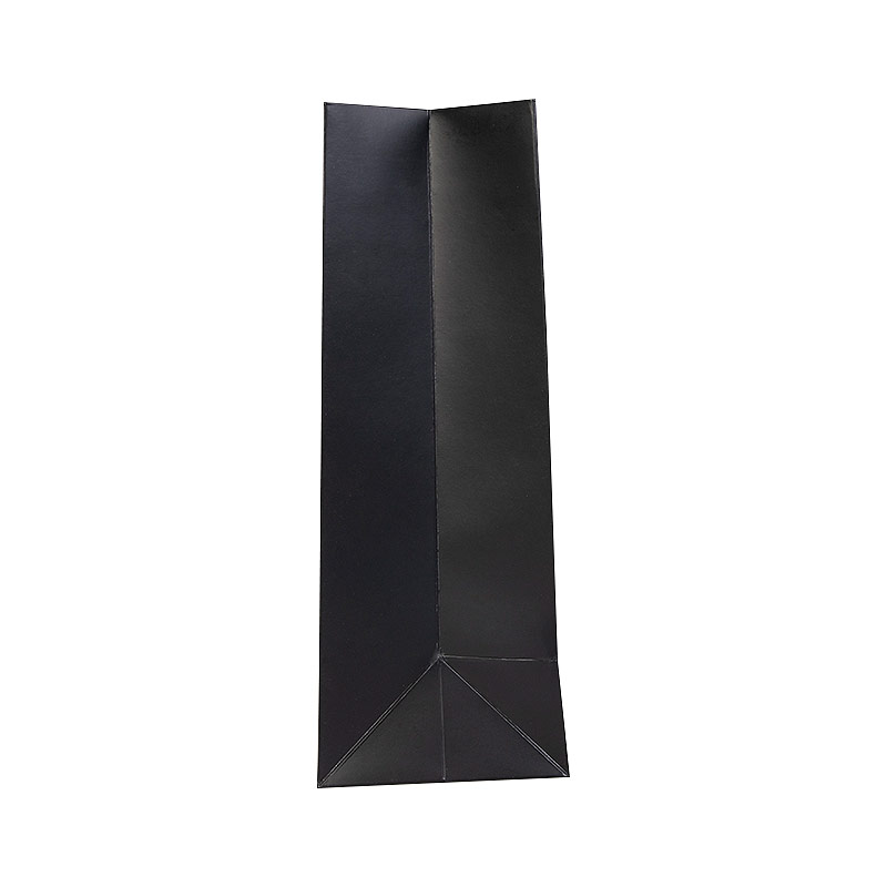 Custom Black Garment Paper Bag for Clothing Packaging
